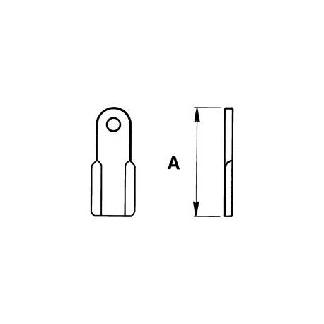 Cutit tocator Berti - resturi vegetale - pasune - maracini