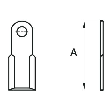 Cutit - tocator Berti - resturi vegetale - pasune- maracini