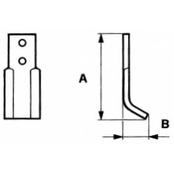 Cutit - tocator Bruni - resturi vegetale - pasune- maracini
