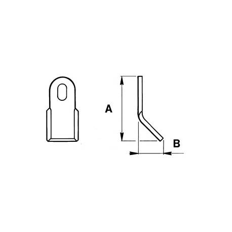 Cutit - tocator Caroni - resturi vegetale - pasune- maracini