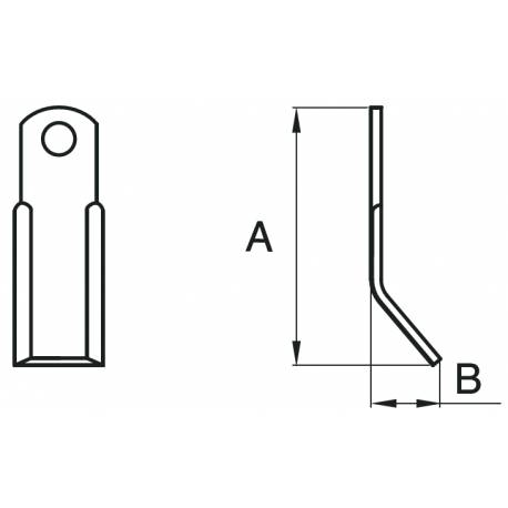 Cutit - tocator Desvoys - resturi vegetale - pasune- maracini