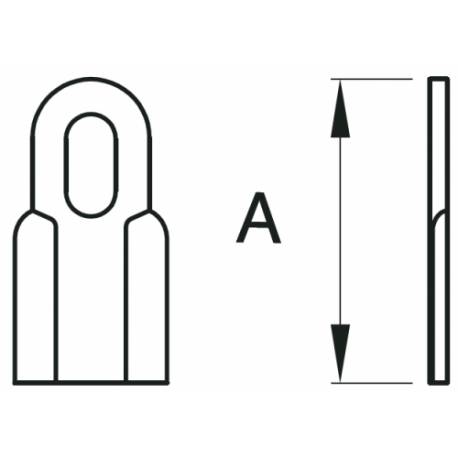 Cutit tocator Ferri - resturi vegetale - pasune - maracini