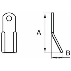 Cutit tocator Hymach - resturi vegetale - pasune - maracini