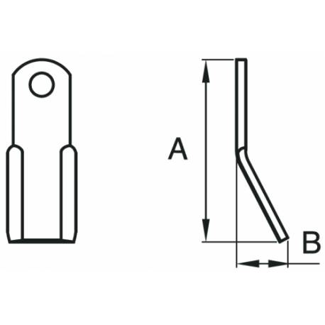 Cutit tocator Hymach - resturi vegetale - pasune - maracini