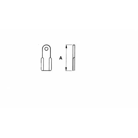 Cutit tocator - resturi vegetale - Maschio