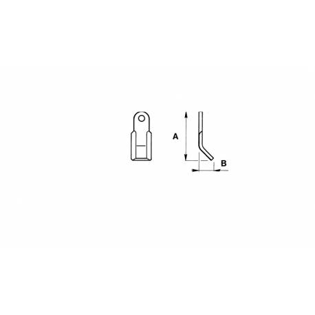 Cutit tocator - resturi vegetale - Nobili