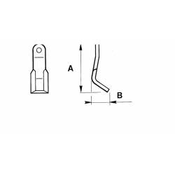 Cutit tocator - resturi vegetale - Nobili