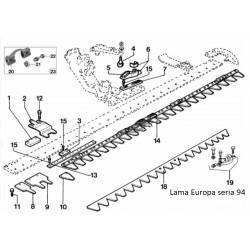 Placuta de curatare Bcs 600-700 tipul Europa