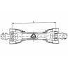 Arbore cardanic PTO 40 L.1210 mm
