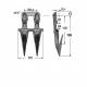 Dinte dublu SF, Bcs 600-700