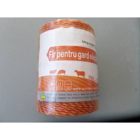 Fir gard electric de pasune 500 m 3x0.16 mm
