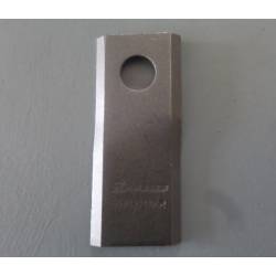 Cutit cositoare rotativa stanga 107x45x4 mm, D.18.25 mm