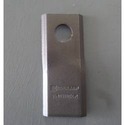 Cutit cositoare rotativa dreapta 107x45x4 mm, D.18.25 mm
