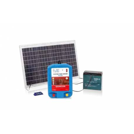 Aparat gard electric 4 J cu panou solar si acumulator