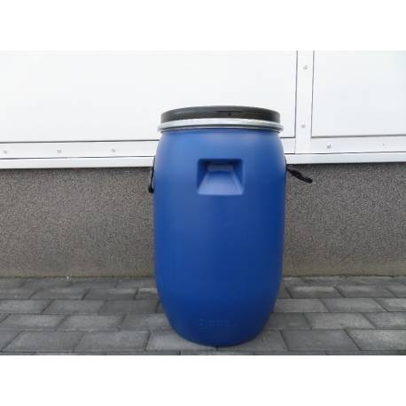 Bidon / butoi plastic 60 L cu manere