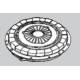 Placa presiune Adriatica Macchine D. 180 mm
