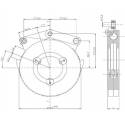 Actuator frana tractor Landini - Massey Ferguson 7''